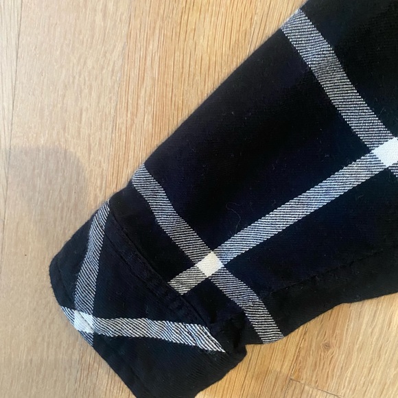 Gap black and white plaid tunic size small - Picture 6 of 7